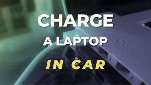charge a laptop in a car
