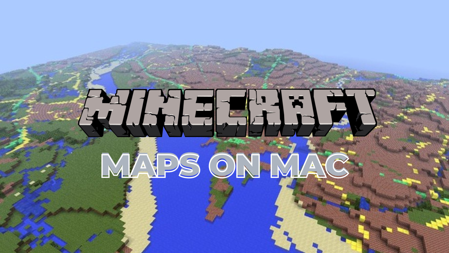 how to download minecraft maps on mac